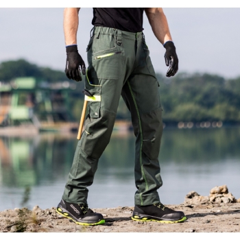 Spodnie robocze do pasa Creatron niebieskie H6656 Ardon stretch